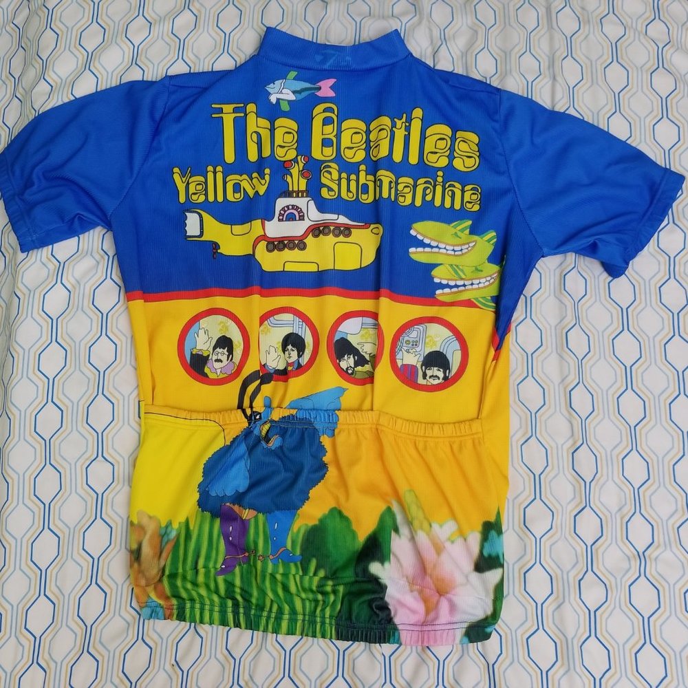 beatles cycling jersey